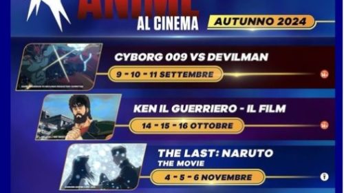 programma autunno Anime al Cinema