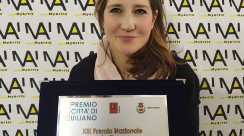 Marta De Lluvia terza classificata al Premio Città Di Quiliano